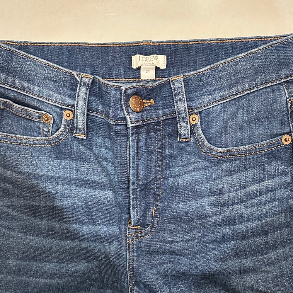 J. Crew High Rise Women's Denim Skinny Jeans